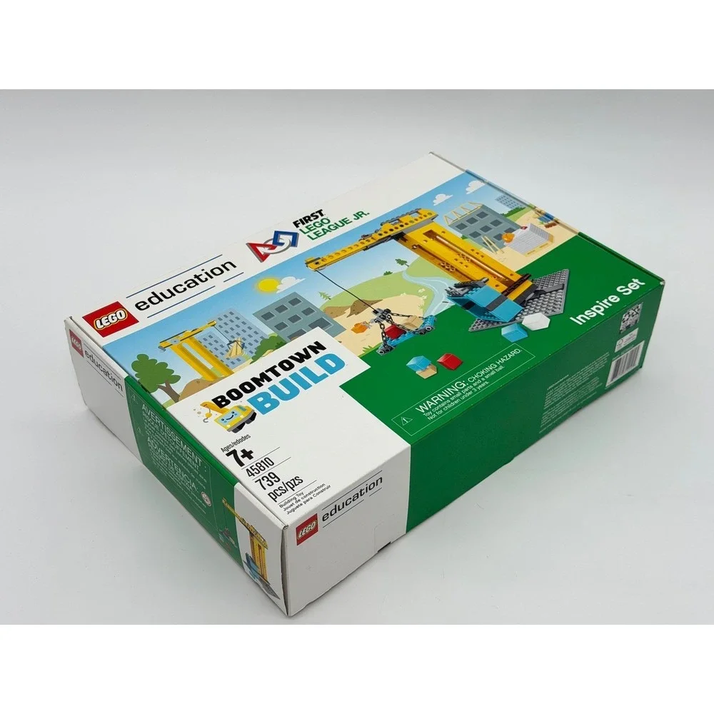 LEGO Education Boomtown Build Inspire Set‎ 45810 FIRST LEGO League Jr 739 Pieces